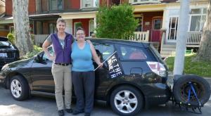 Day 1 Packed up and ready to find out Where is North?