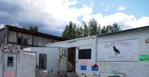 Cinnamon Rolls and other comfort food after Liard River. We signed the trailer.