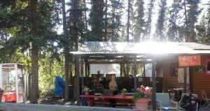 Robert Service Campground livingroom, Whitehorse