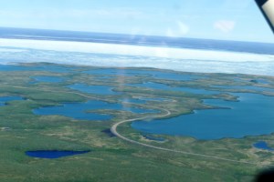 the highway progressing